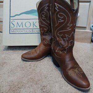 Reddish Brown cowboy boots